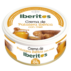 Crema de Patatera Ibérica con miel Iberitos lata 250 gr.