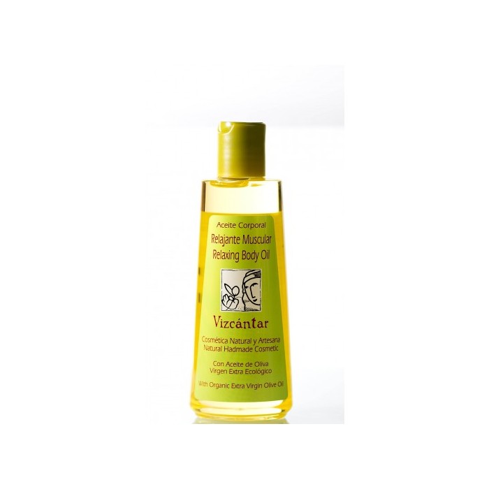 Vizcantar Body Relaxing Oil with Organic EVOO 200ml.