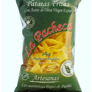 Patatas Artesanales La Pacheca con AOVE Bolsa de 210gr.