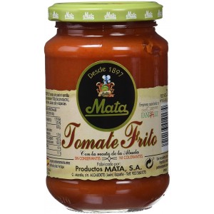Salsa de tomate frito con aceite de oliva Mata tarro 370 gr.