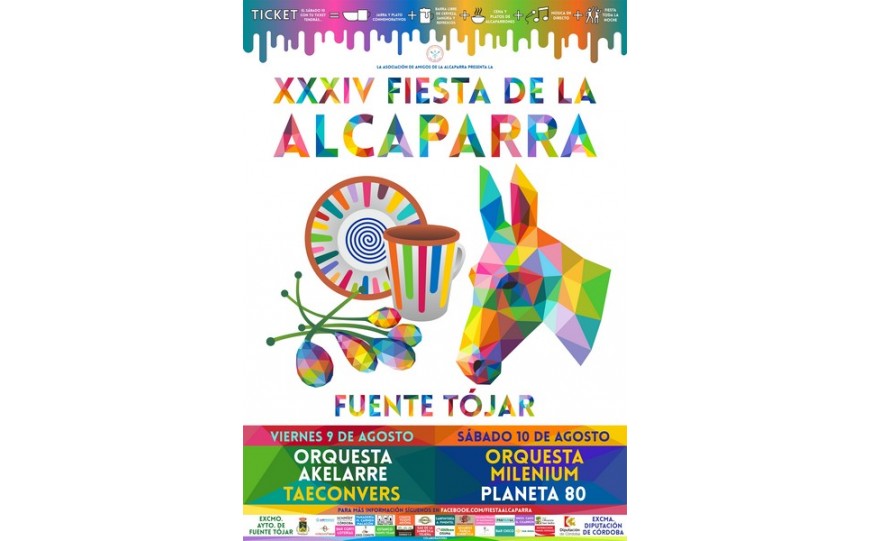 FESTIVAL OF THE ALCAPARRA FUENTE TÓJAR 2019